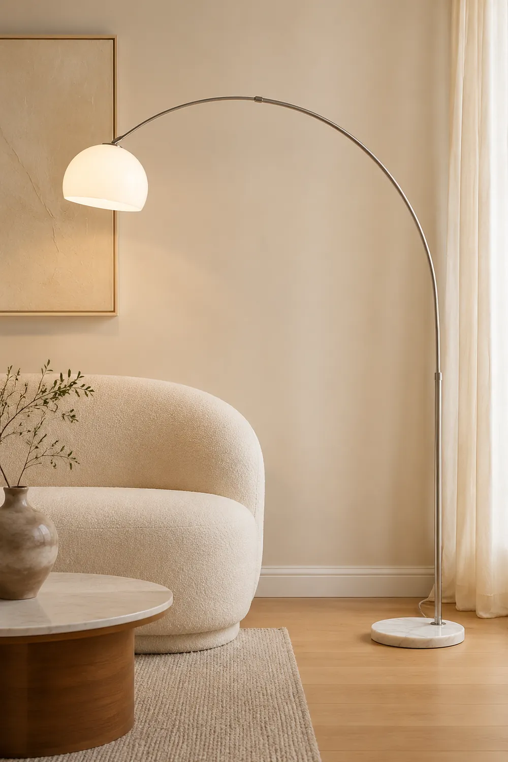 Sneedville Arched Floor Lamp - Lumpaz