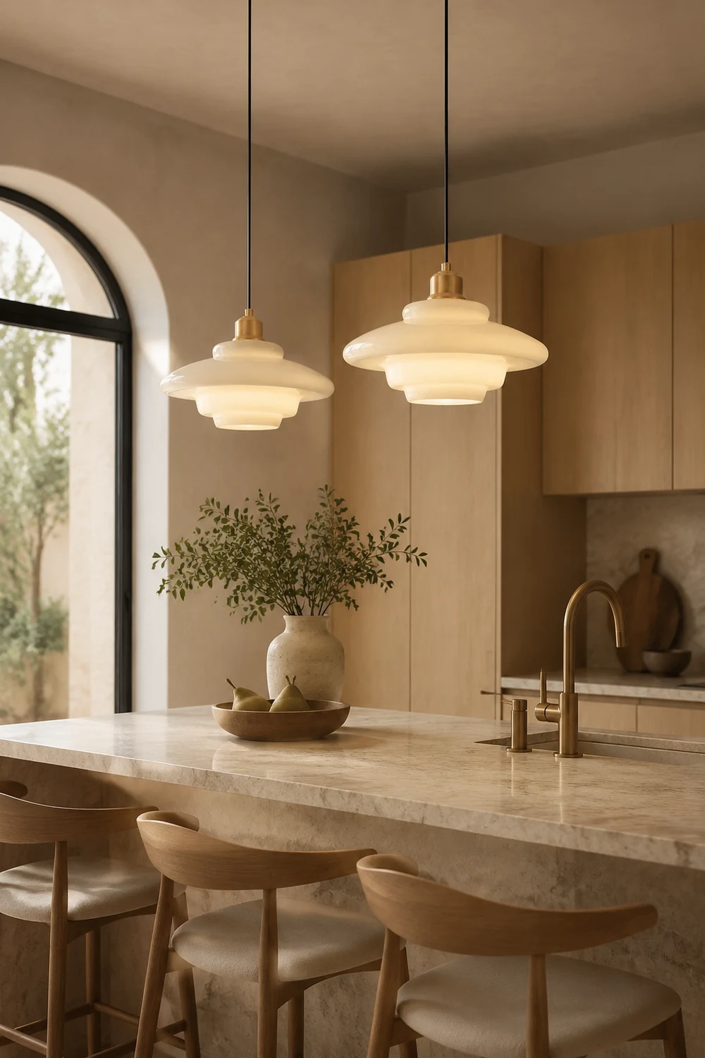 Nordic Minimalist Glass Pendant Light - Lumpaz