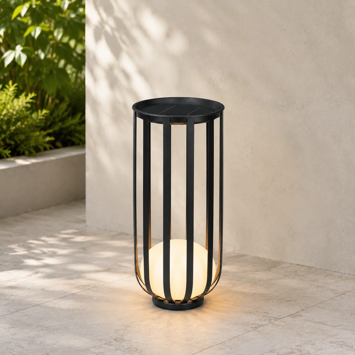 Bols Outdoor Garden Lamp with Solar Panel - Lumpaz