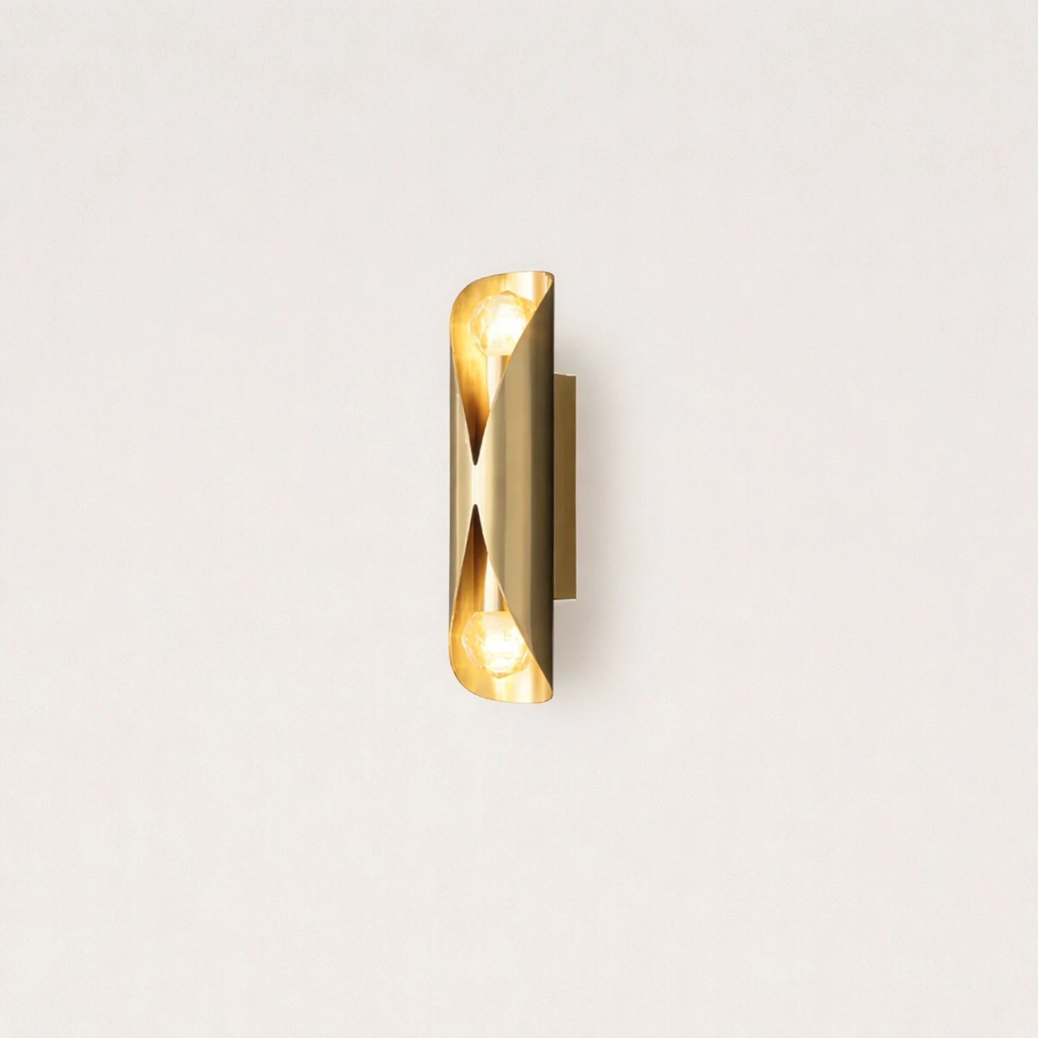 Diamonds Brass Wall Lamp - Lumpaz