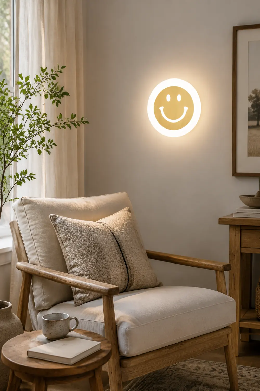 Smiley Wall Lamp - Lumpaz