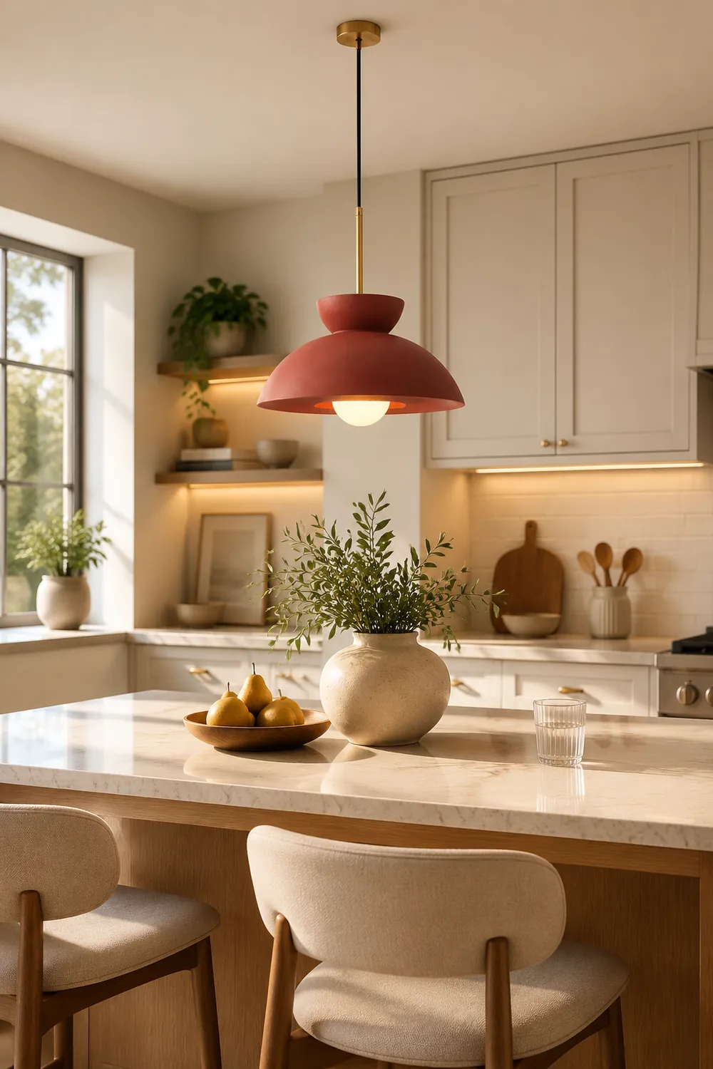 Nordic Minimalist Resin Pendant Light For Dining Room - Lumpaz