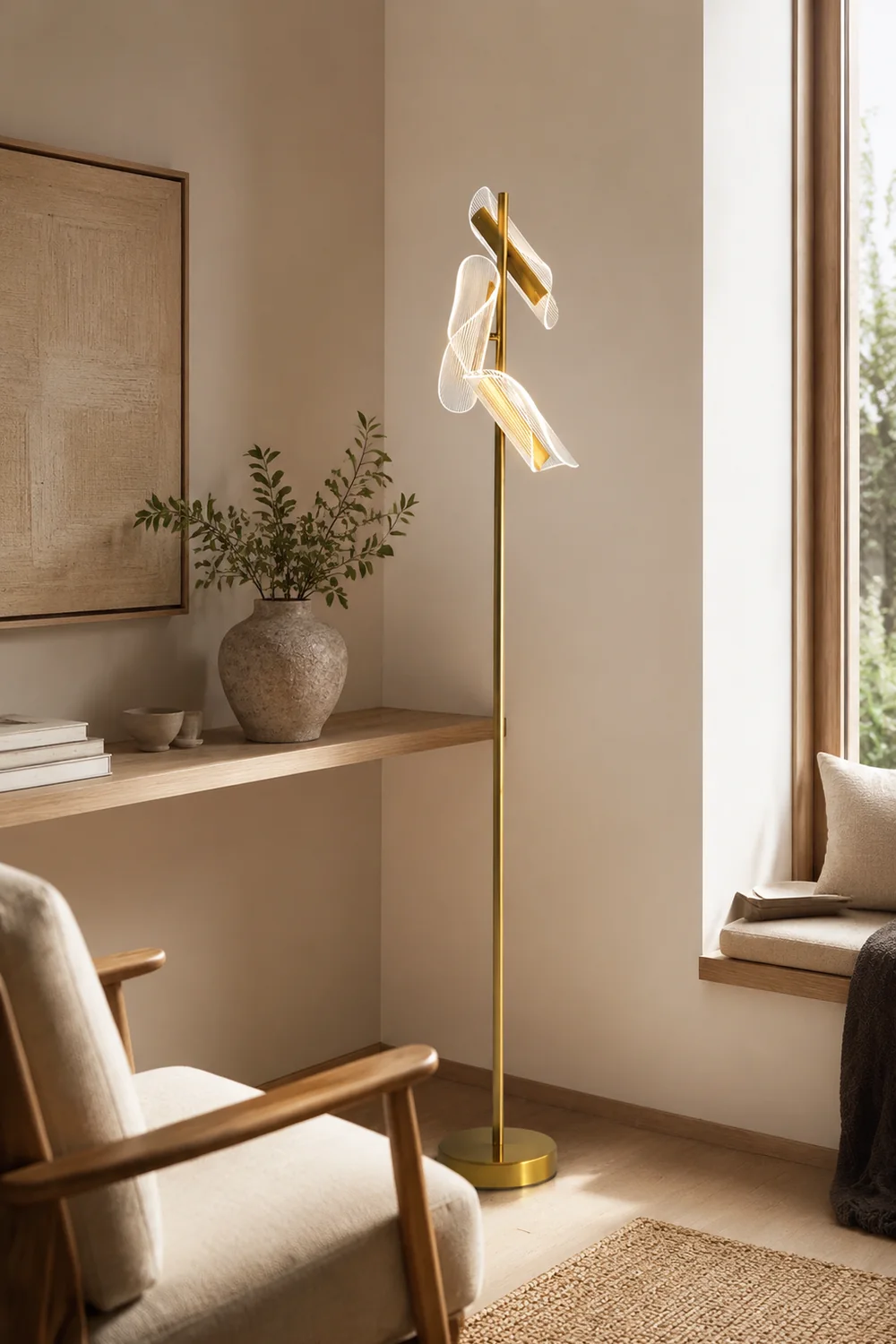 Flame Floor Lamp - Lumpaz