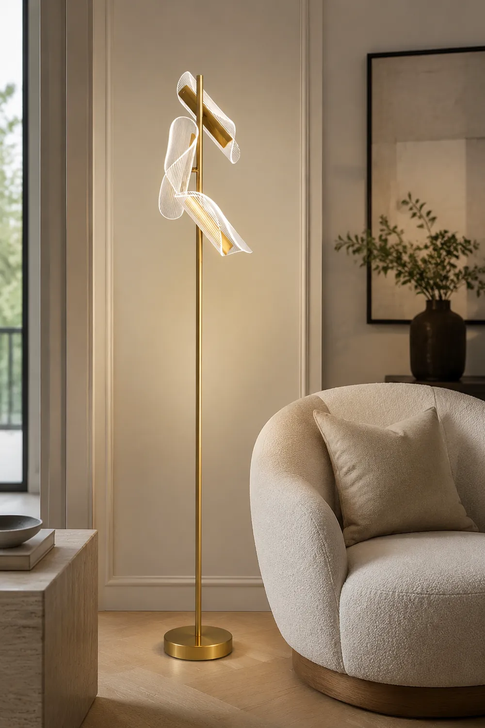 Flame Floor Lamp - Lumpaz