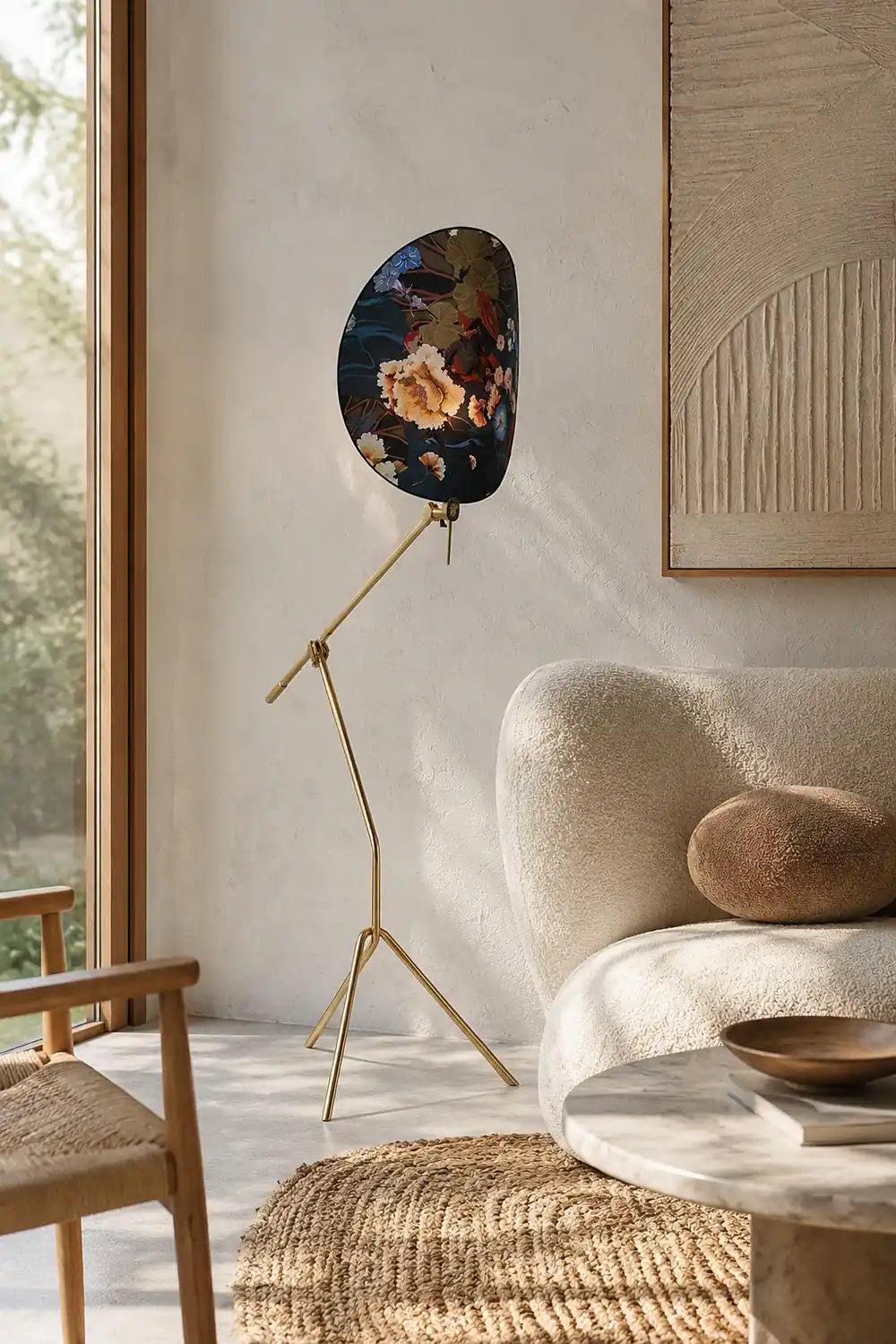 Floral Nocturne Floor Lamp - Lumpaz