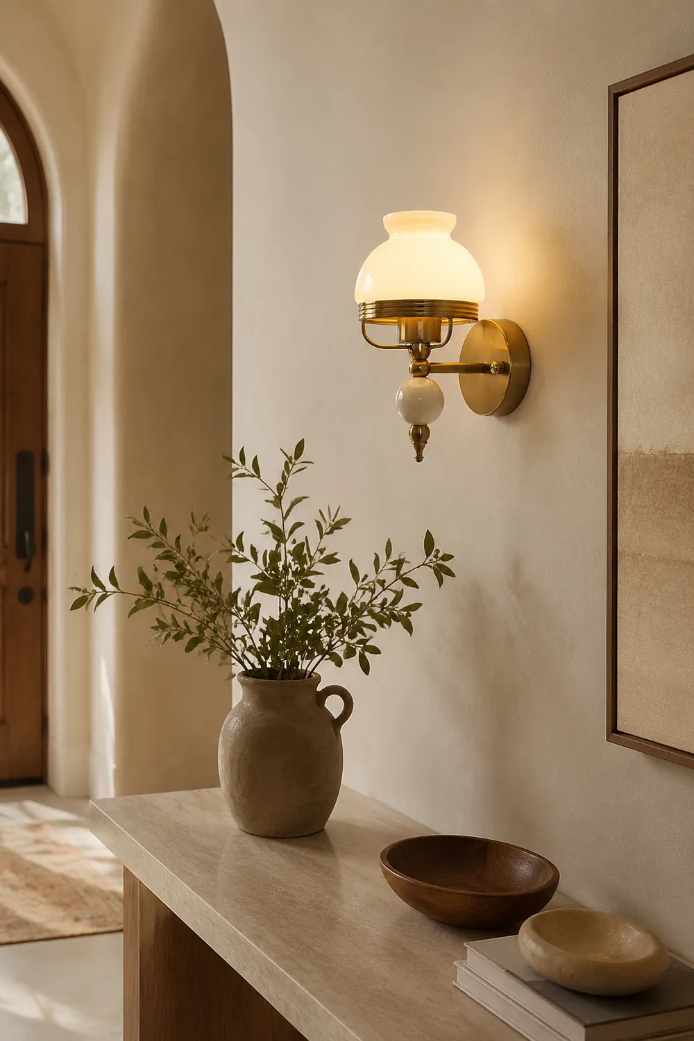 Loa Glass Wall Lamp - Lumpaz