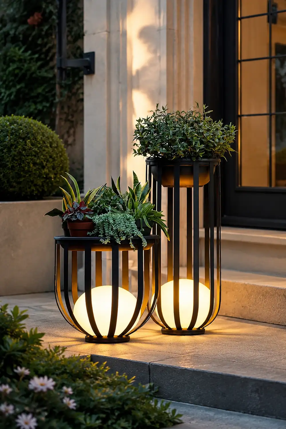 Bols Outdoor Solar Power Garden Lamp - Lumpaz