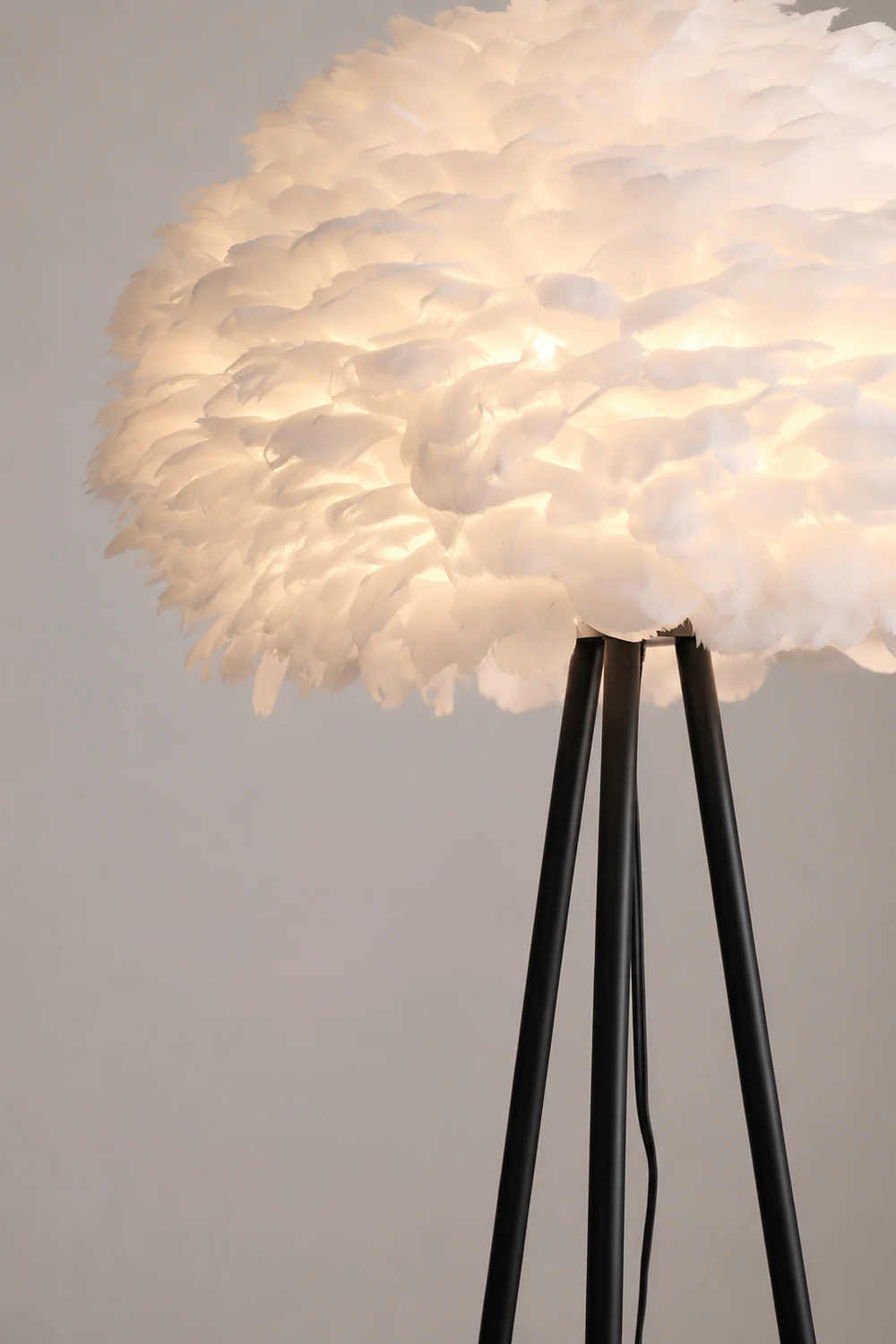 Eos Feather Floor Lamp - Lumpaz