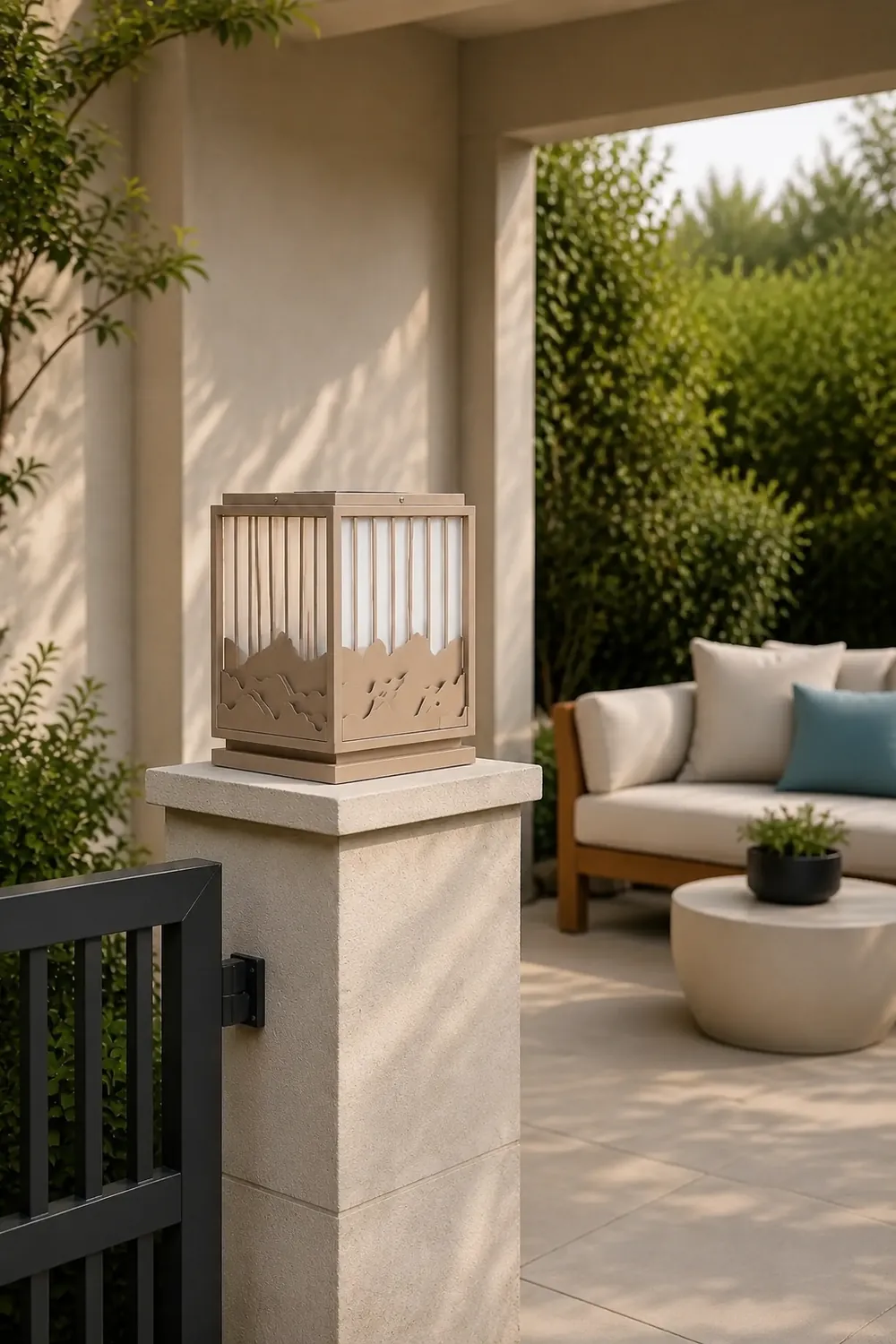 Wave Outdoor Garden Light - Lumpaz