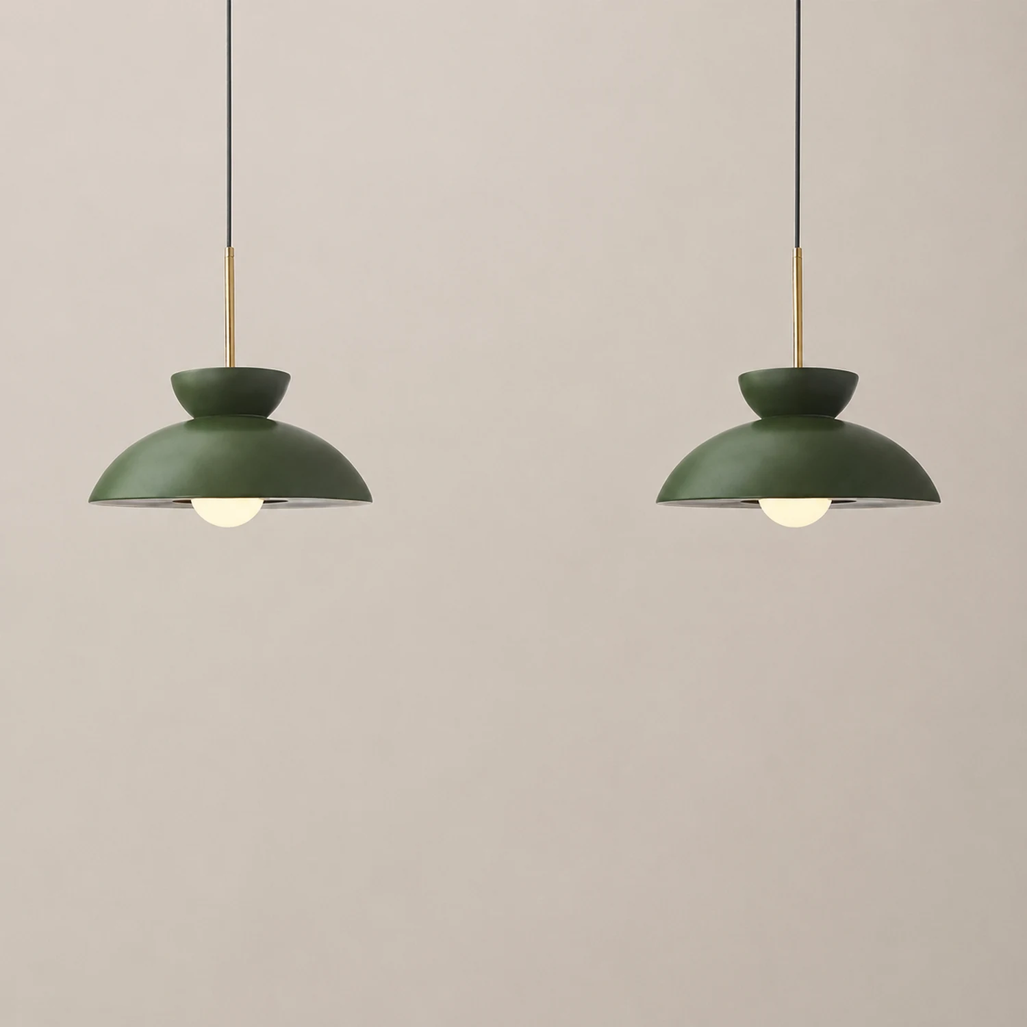 Nordic Minimalist Resin Pendant Light For Dining Room - Lumpaz