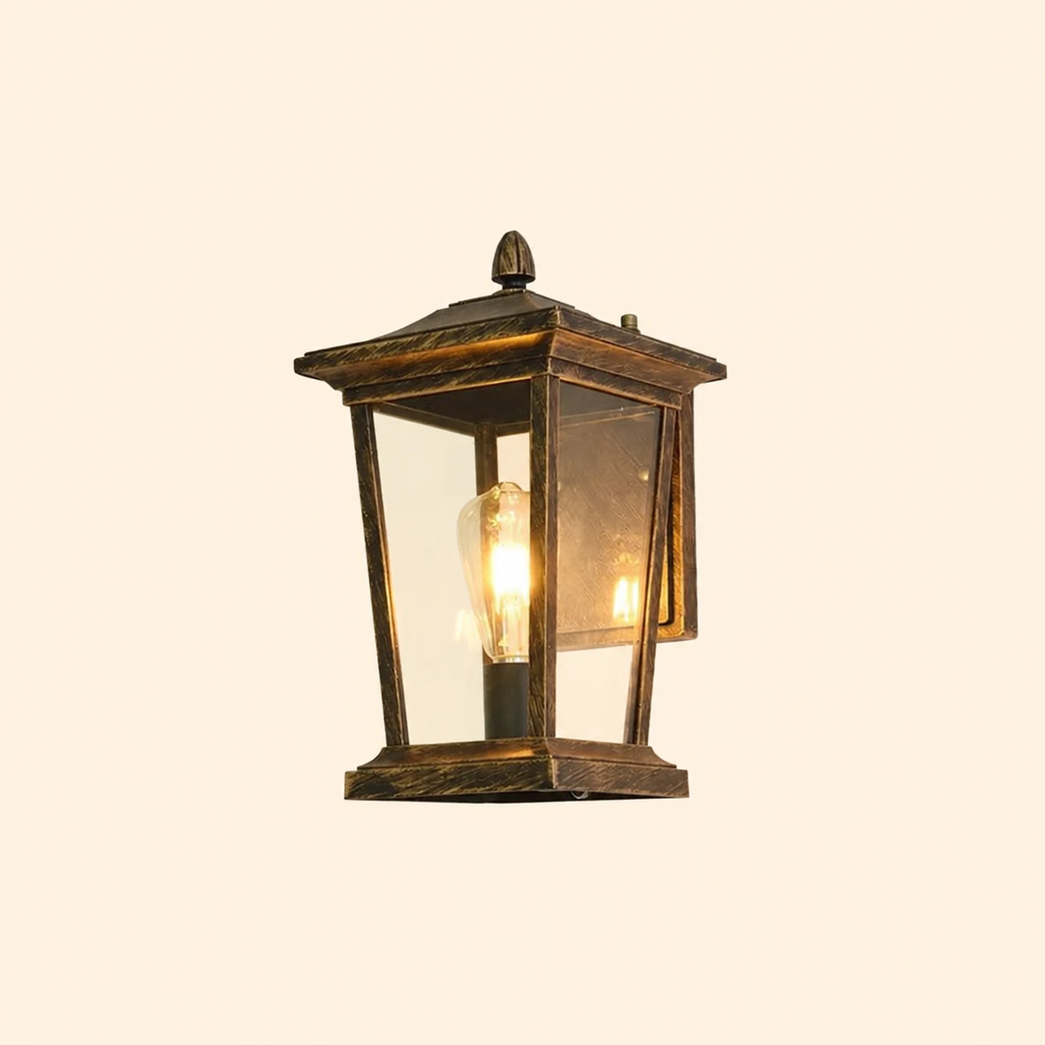 Lodge Birdcage Outdoor Wall Lamp - Lumpaz