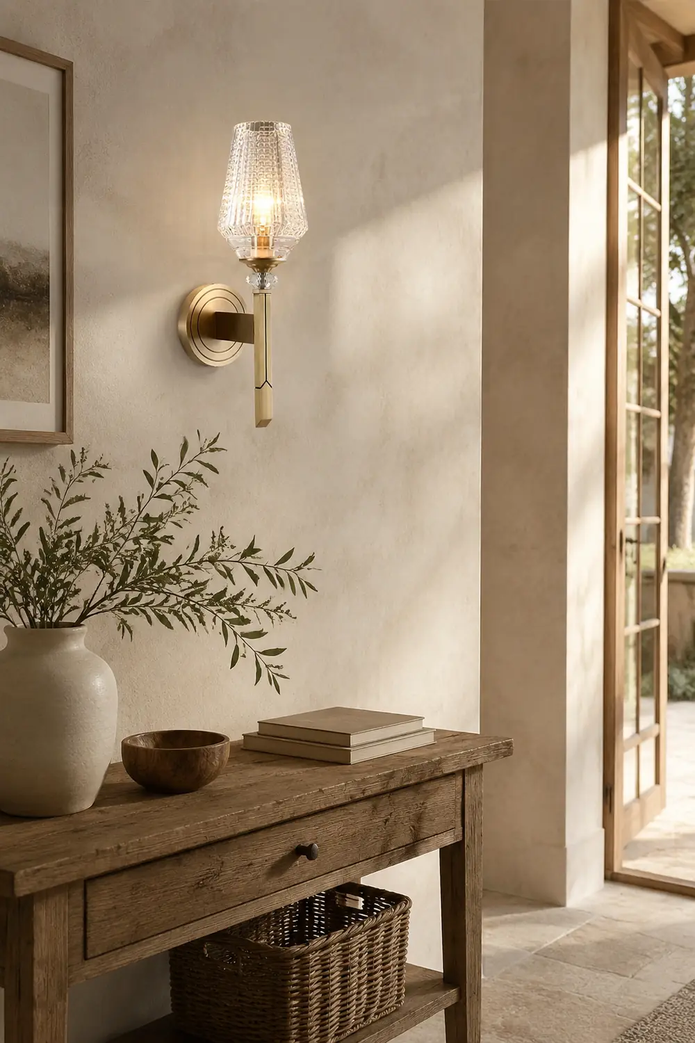 Devora Brass Wall Lamp - Lumpaz