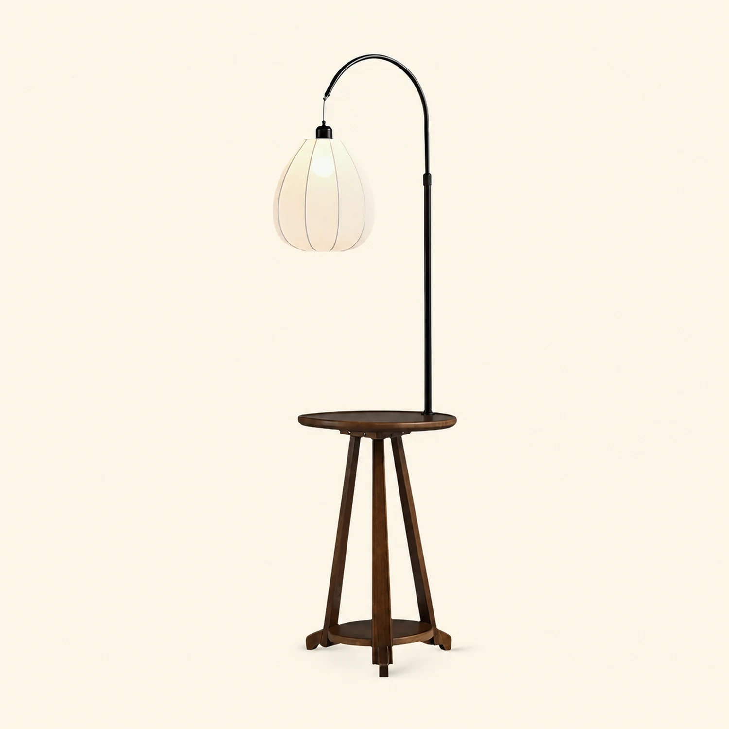 Arc Side Table Floor Lamp - Lumpaz
