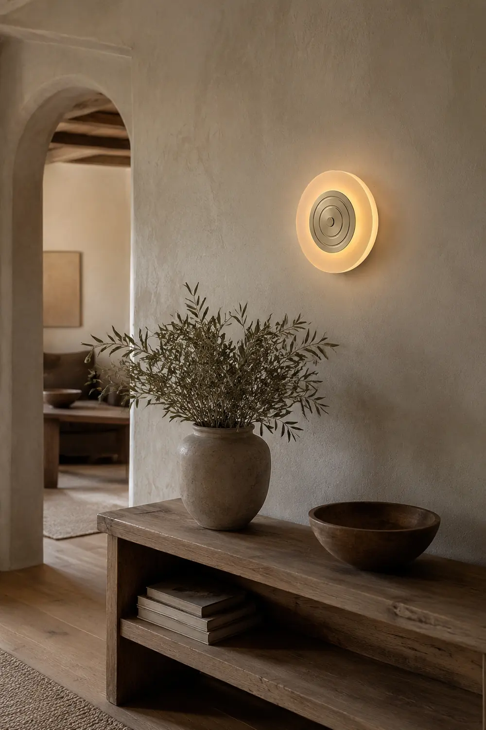 Round Moon Wall Lamp - Lumpaz