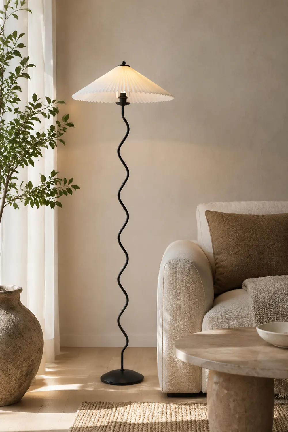 Squiggle Floor Lamp - Lumpaz