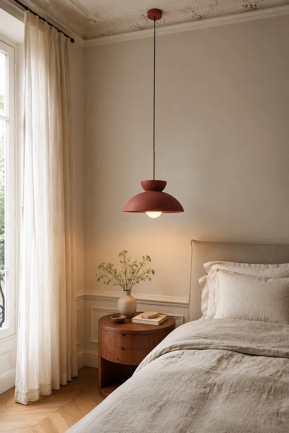 Nordic Minimalist Resin Pendant Light For Dining Room - Lumpaz