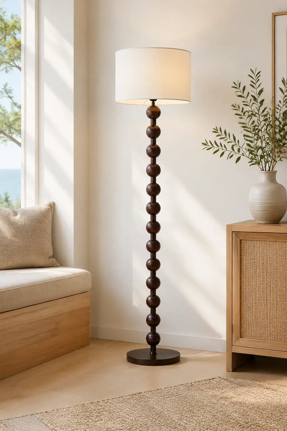 Hugo Barbell Floor Lamp - Lumpaz
