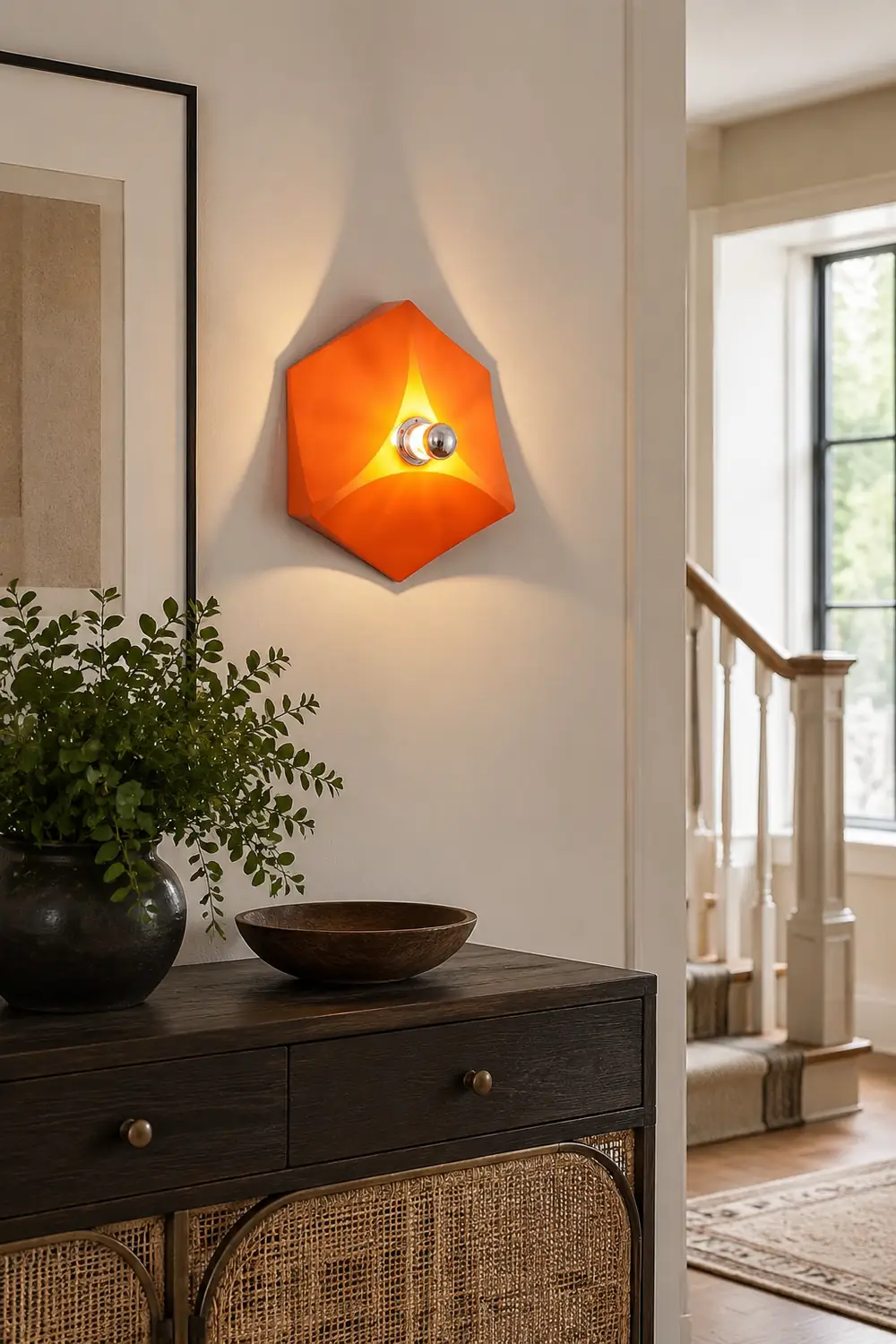 Pentagon Combination Wall Lamp - Lumpaz