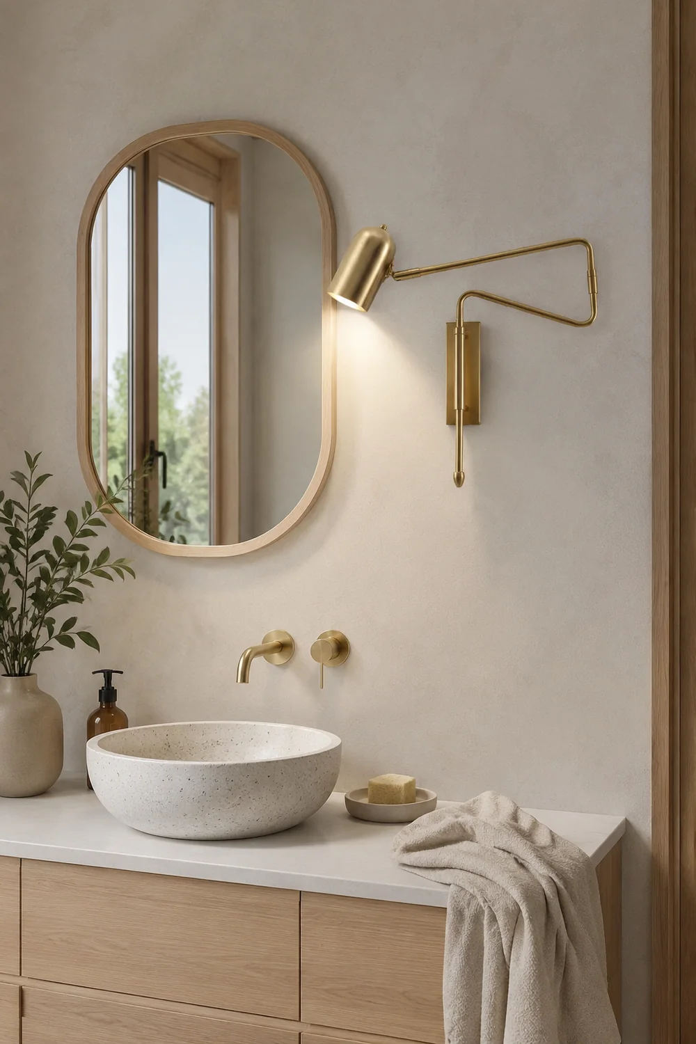 Adjustable Arm Reading Wall Lamp - Lumpaz