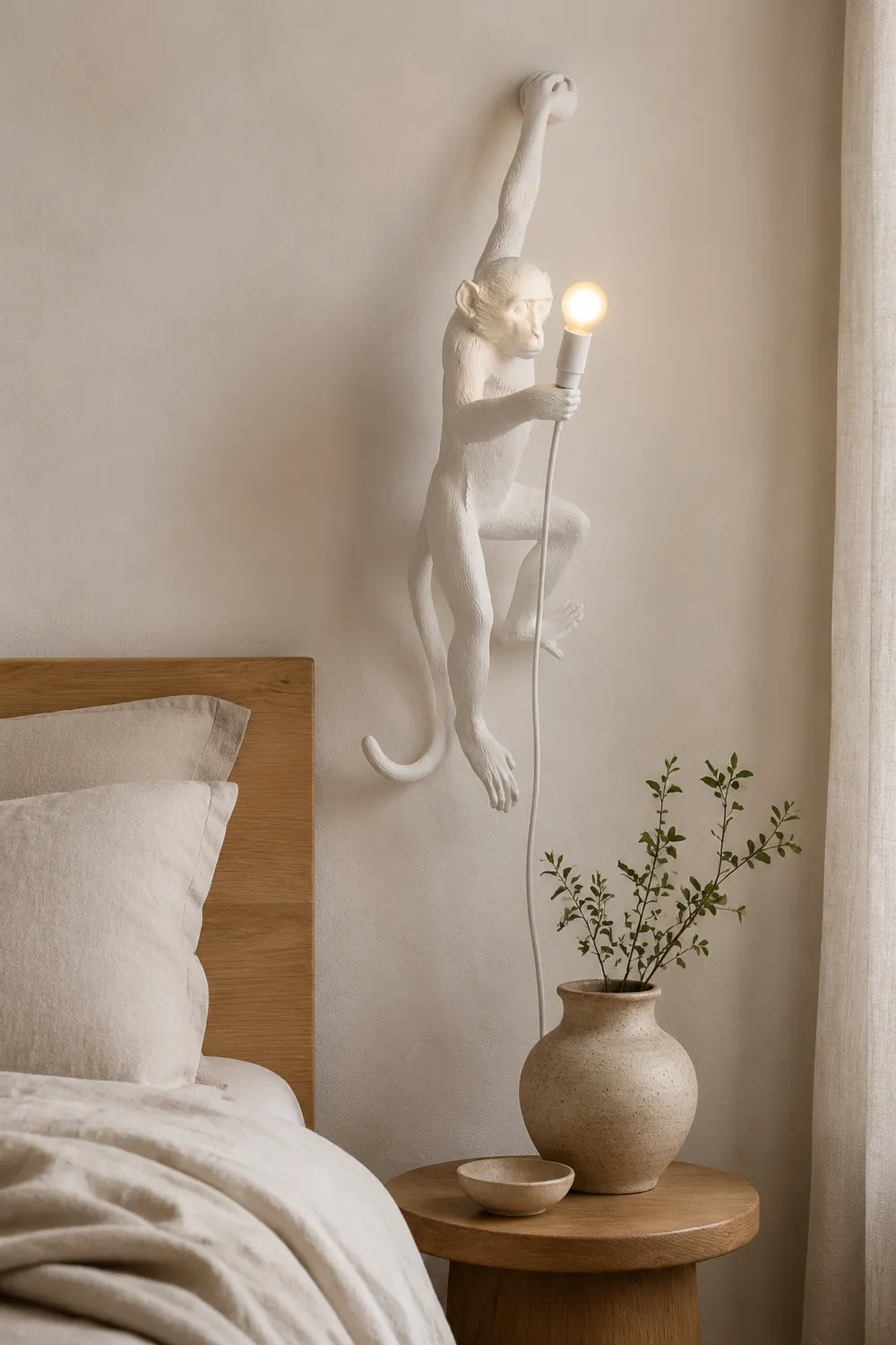 Monkey Wall Lamp - Lumpaz