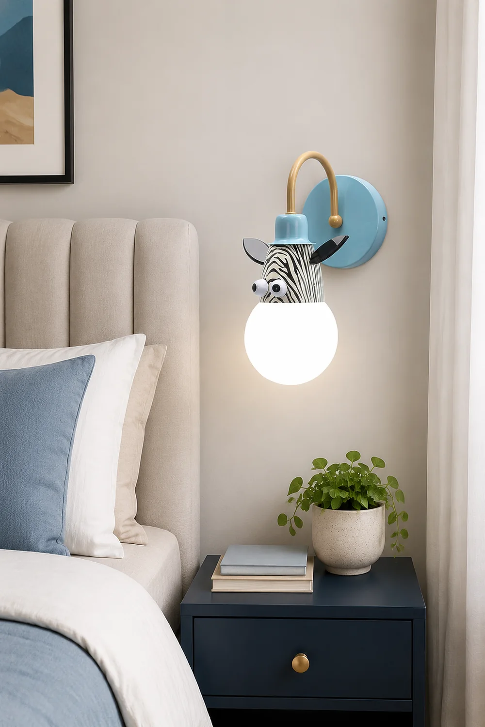 Cartoon Animal Kids Wall Lamp - Lumpaz