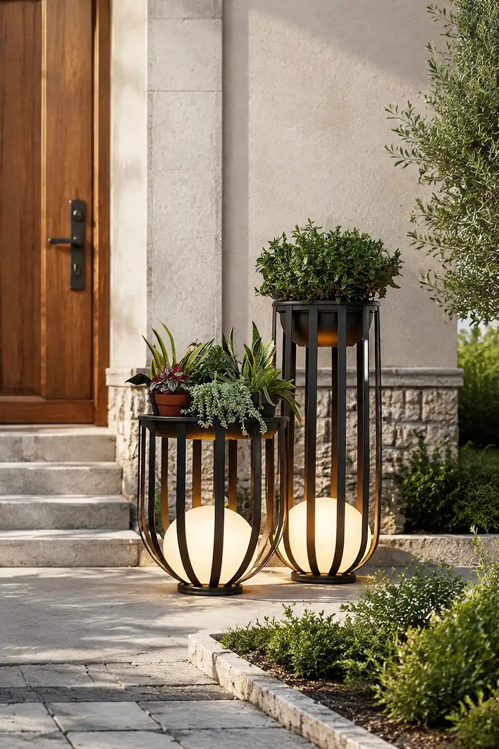 Bols Outdoor Solar Power Garden Lamp - Lumpaz