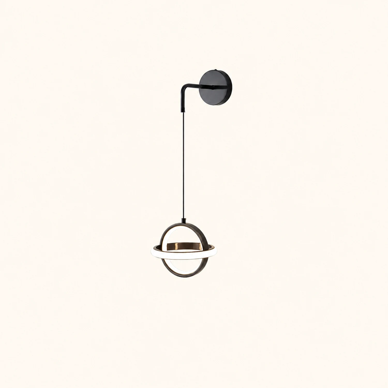 Oval Brass Wall Light - Lumpaz