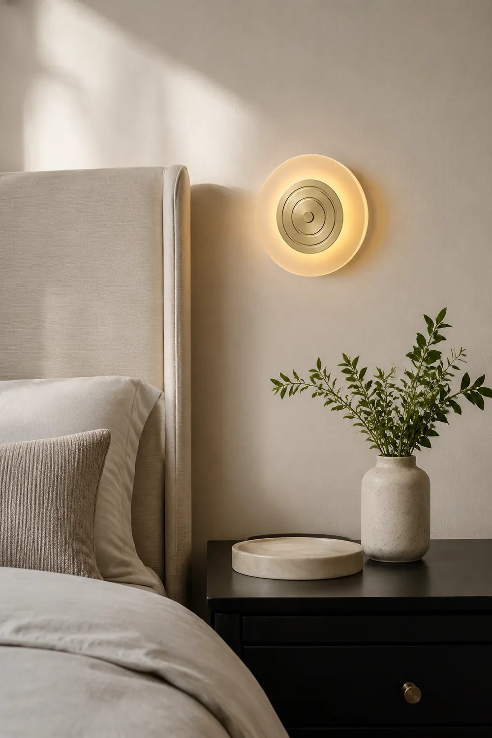 Round Moon Wall Lamp - Lumpaz