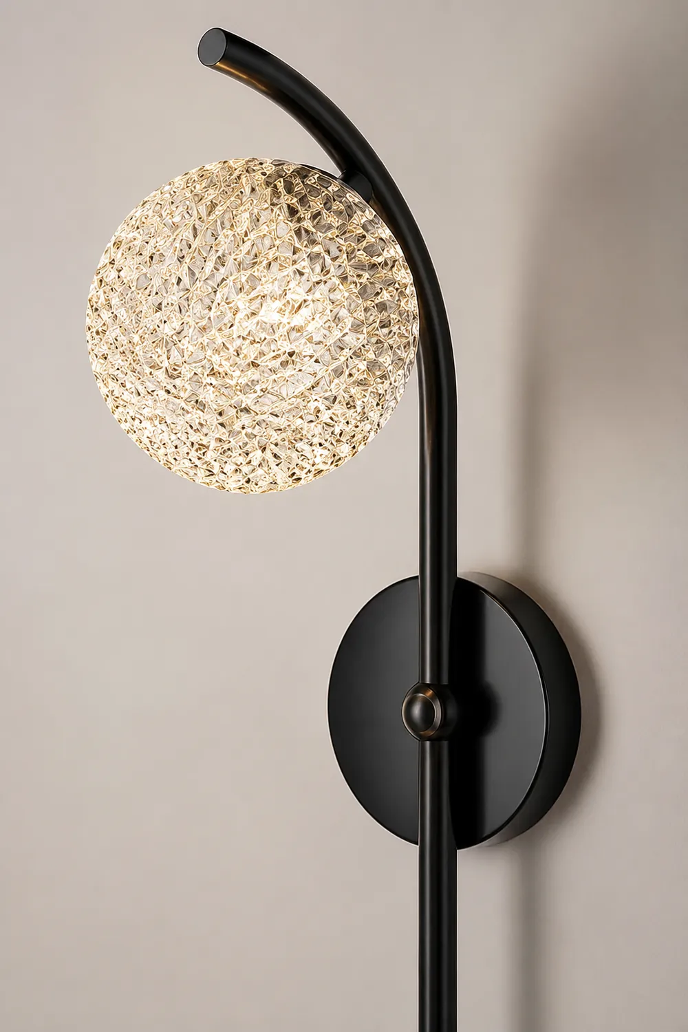 Ksovv Crystal Wall Lamp - Lumpaz