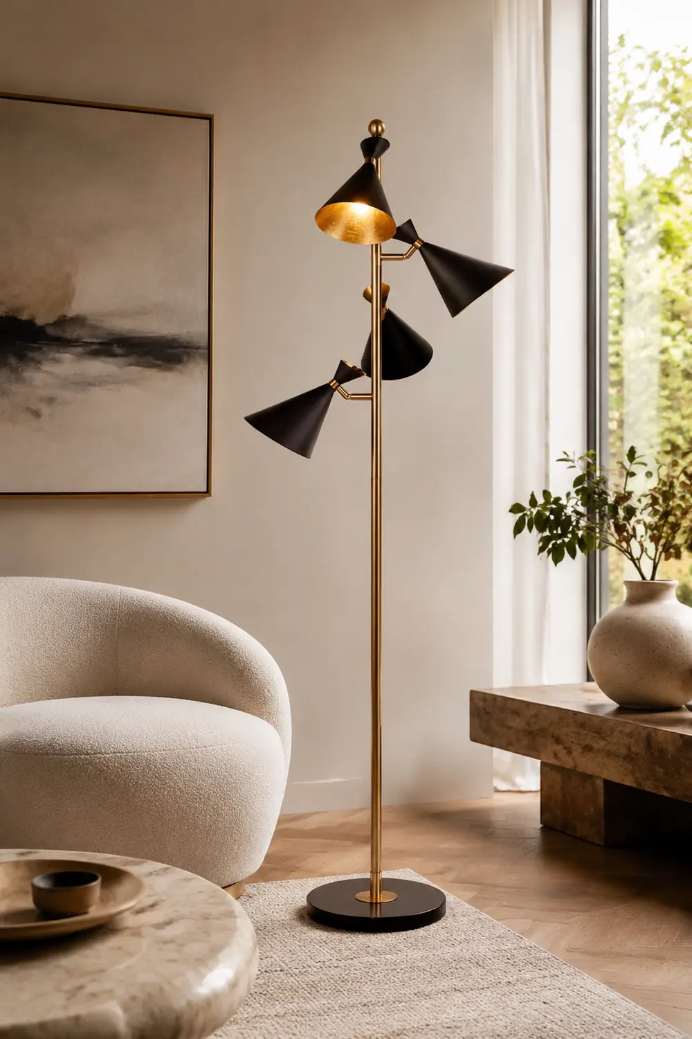 Stilnovo Adjustable Floor Lamp - Lumpaz