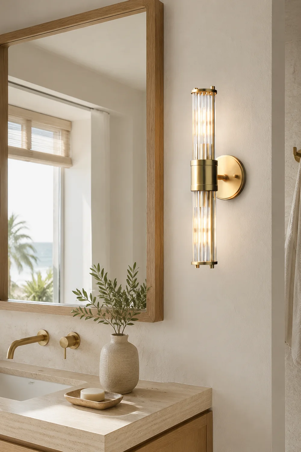 Allen Brass Wall Lamp - Lumpaz