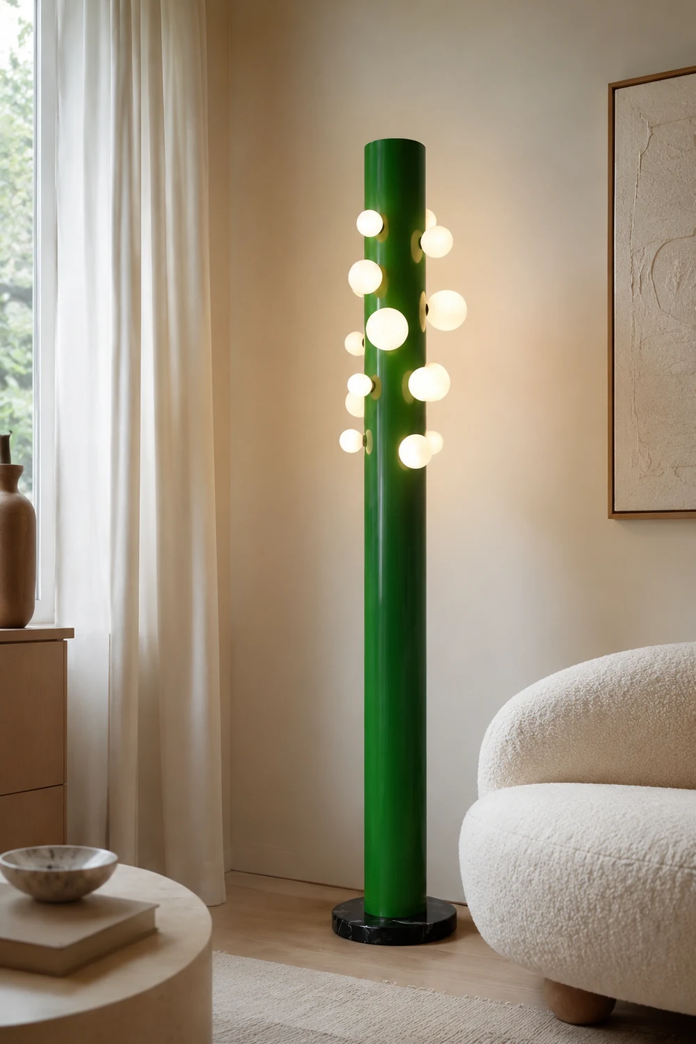 Green Apes Floor Lamp - Lumpaz