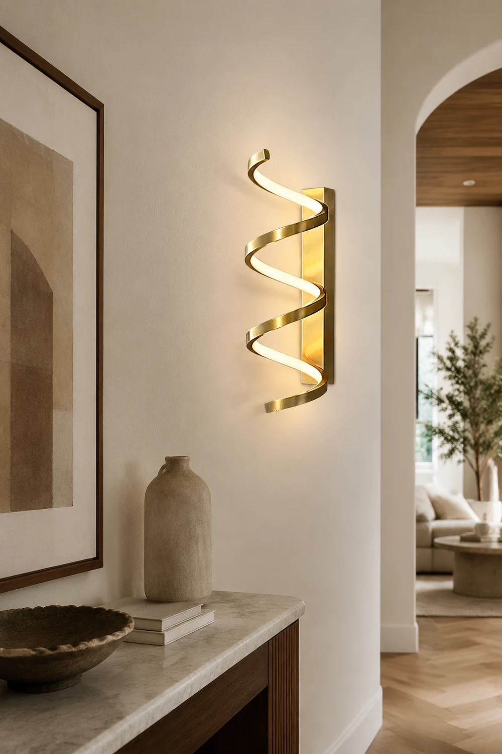 Spiral Wall Light - Lumpaz