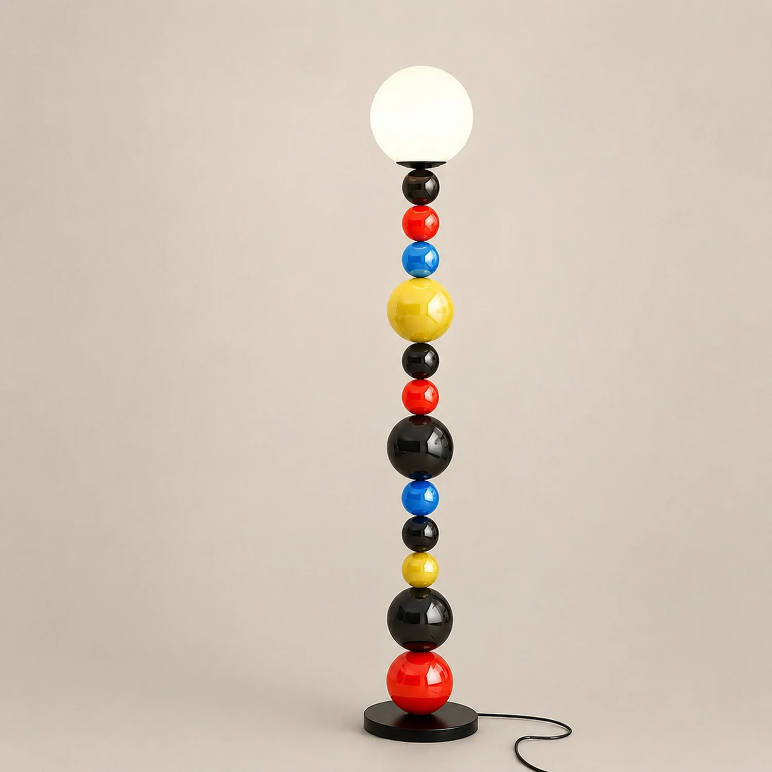 Colorful Round Ball Floor Lamp - Lumpaz
