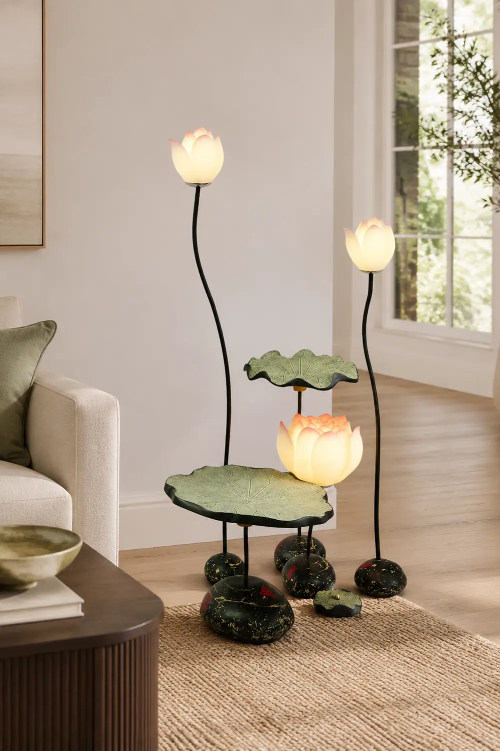 Lotus Floor Lamp - Lumpaz