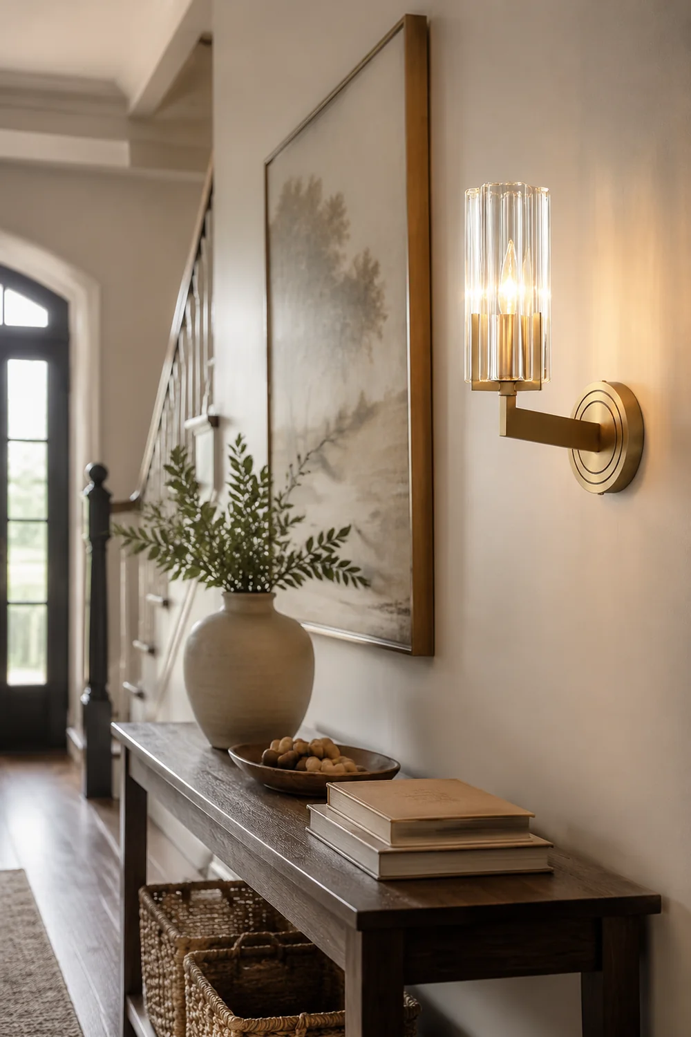 Kayla Brass Wall Lamp - Lumpaz