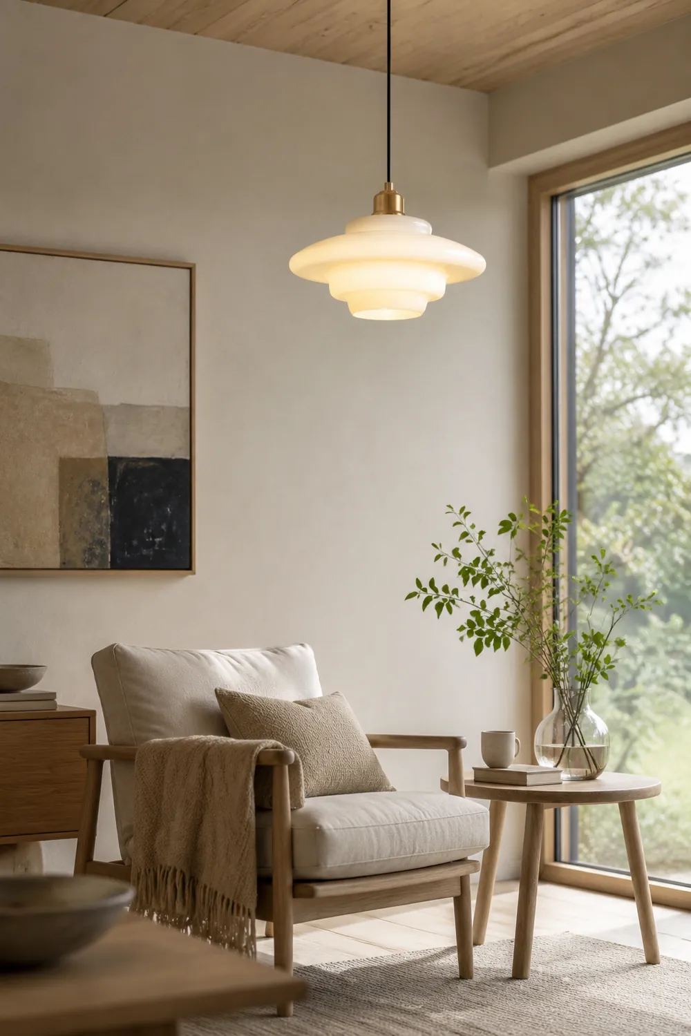 Nordic Minimalist Glass Pendant Light - Lumpaz