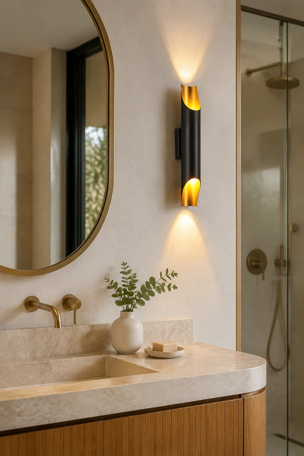 Abigali Straight Wall Lamp - Lumpaz