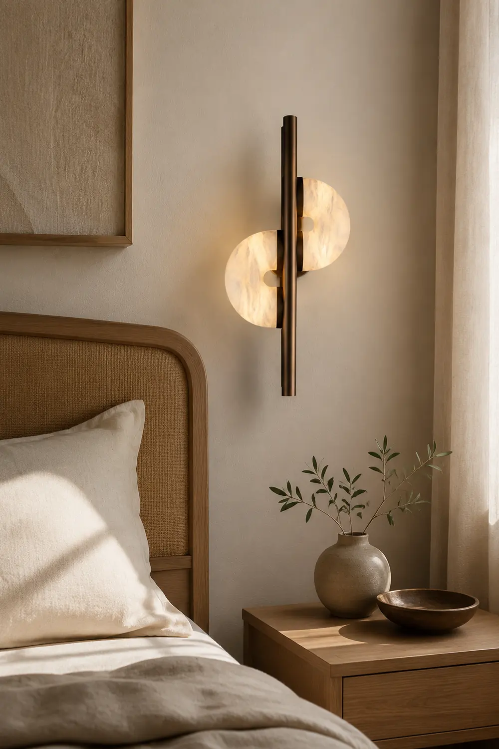 Dolly Alabaster Wall Lamp - Lumpaz