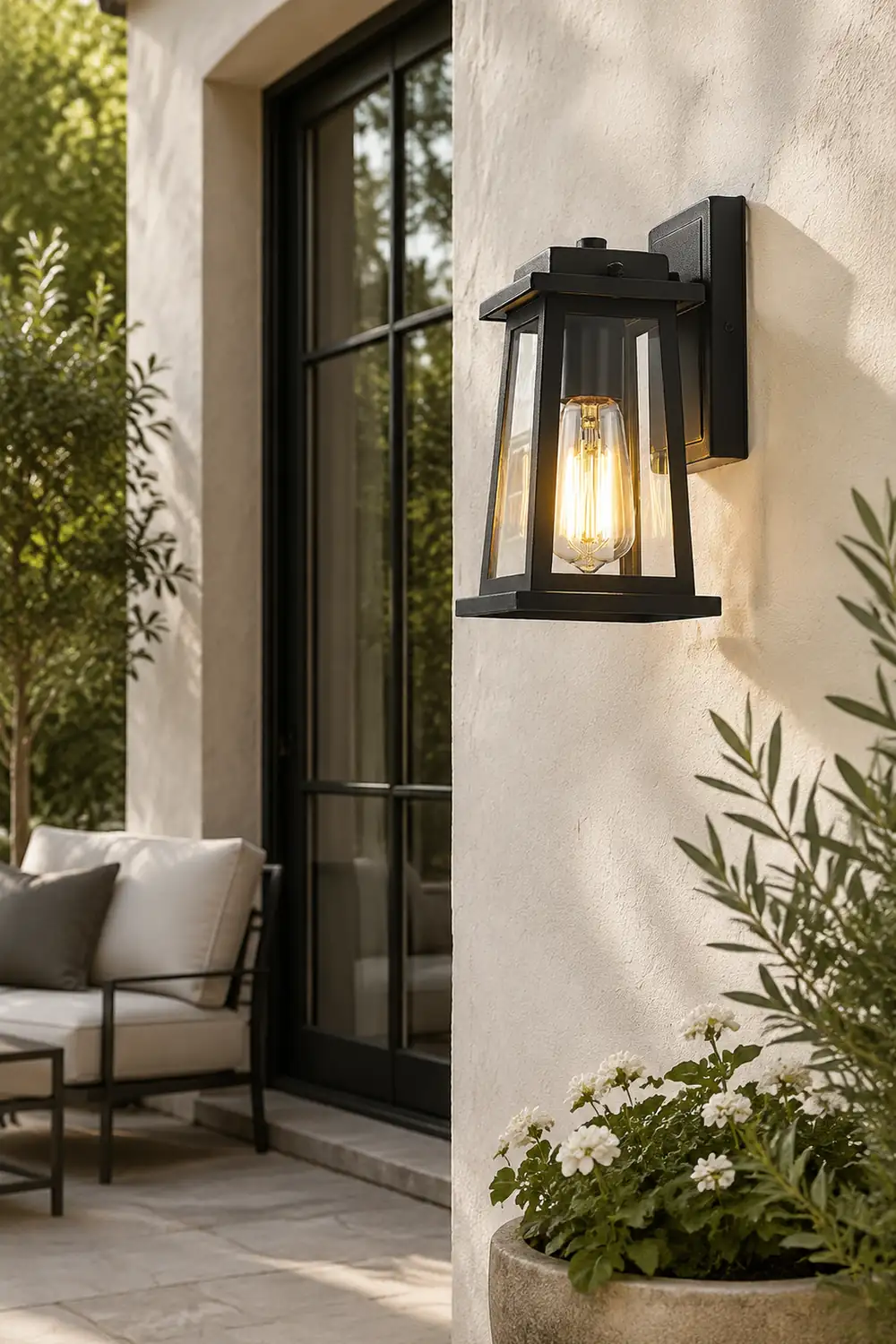 Outdoor Lantern Wall Lamp - Lumpaz