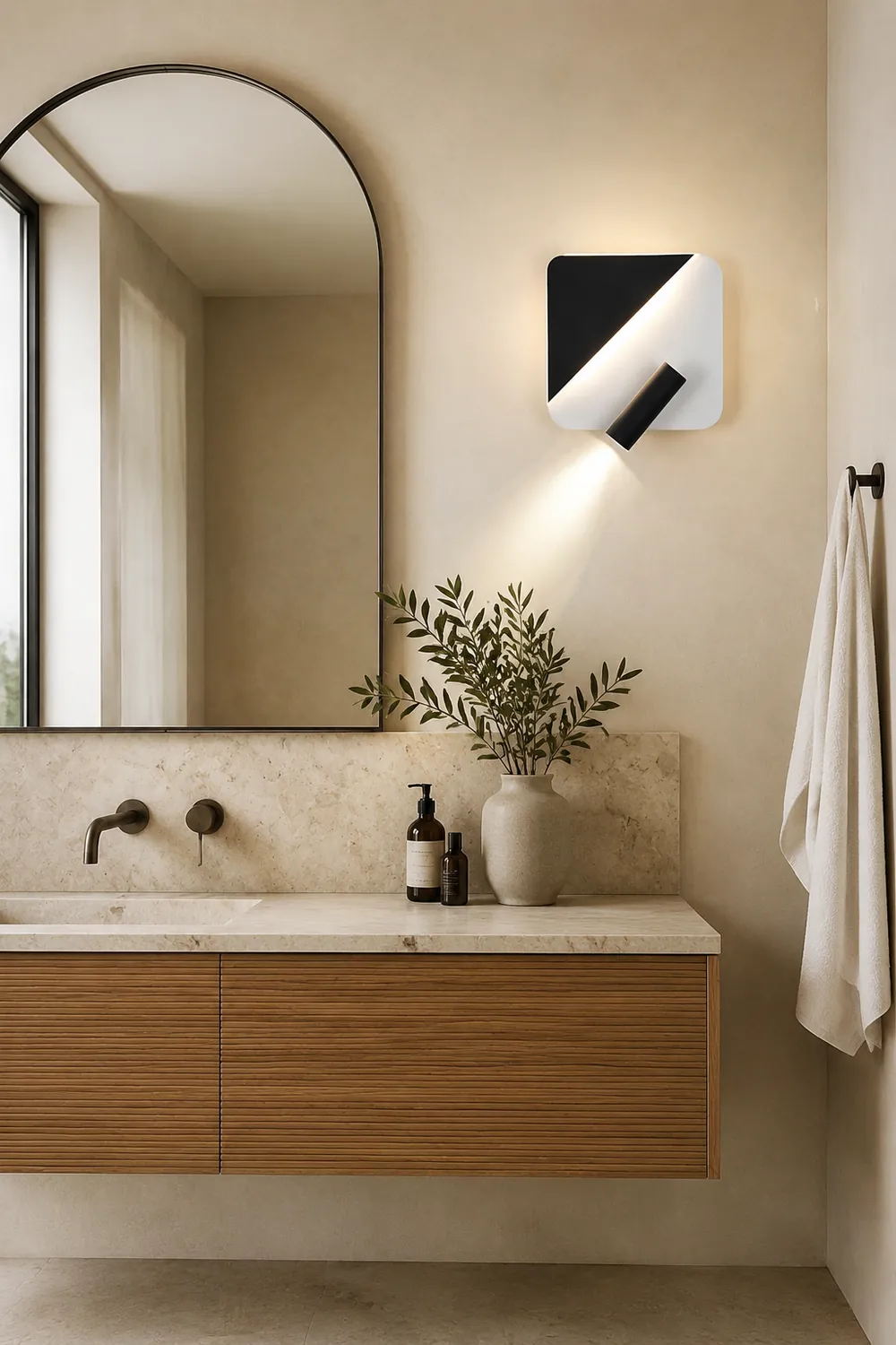 Kneeland Rotatable Wall Lamp - Lumpaz