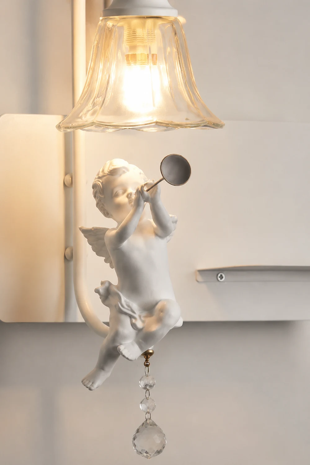 White Angel Wall Light - Lumpaz