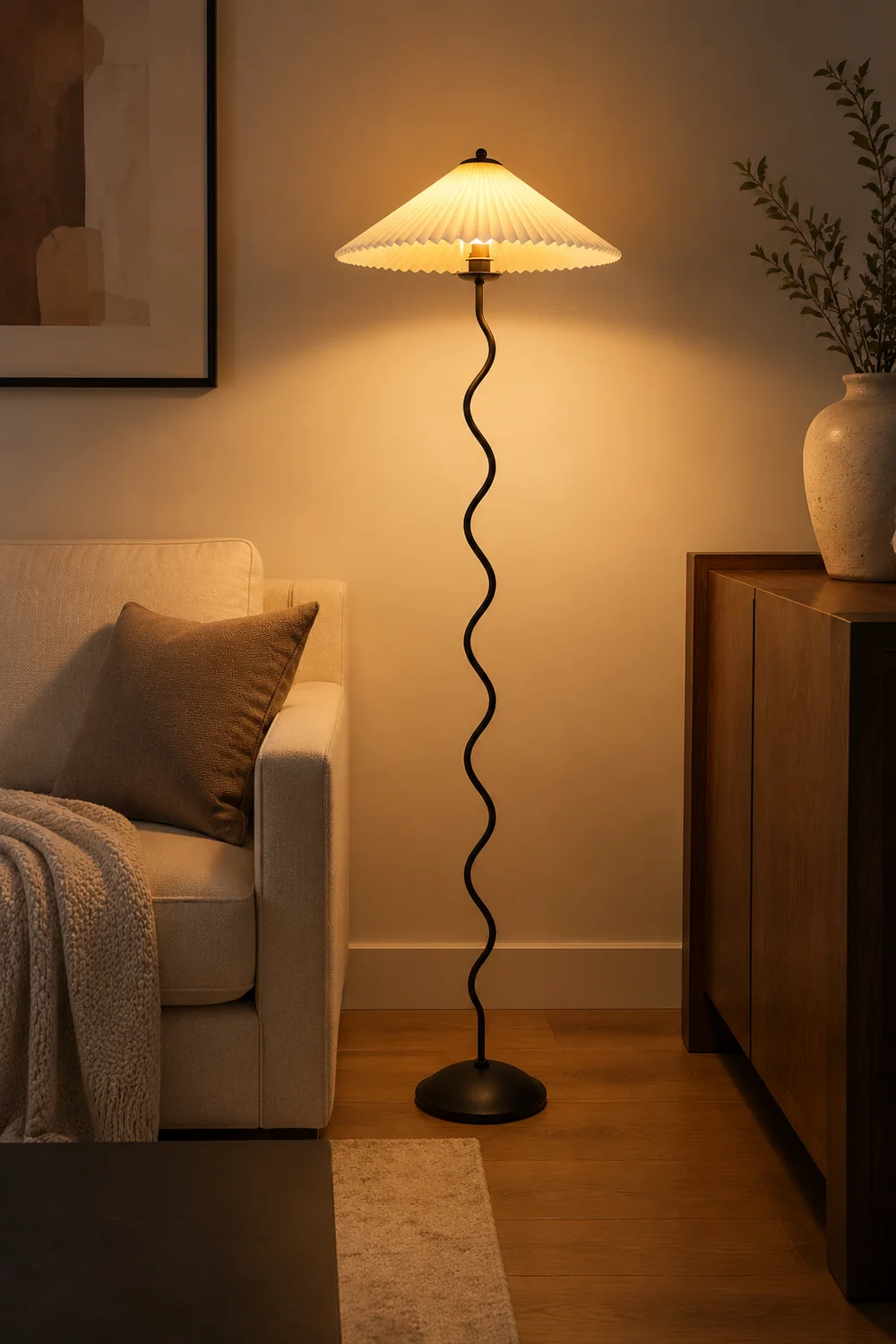 Squiggle Floor Lamp - Lumpaz