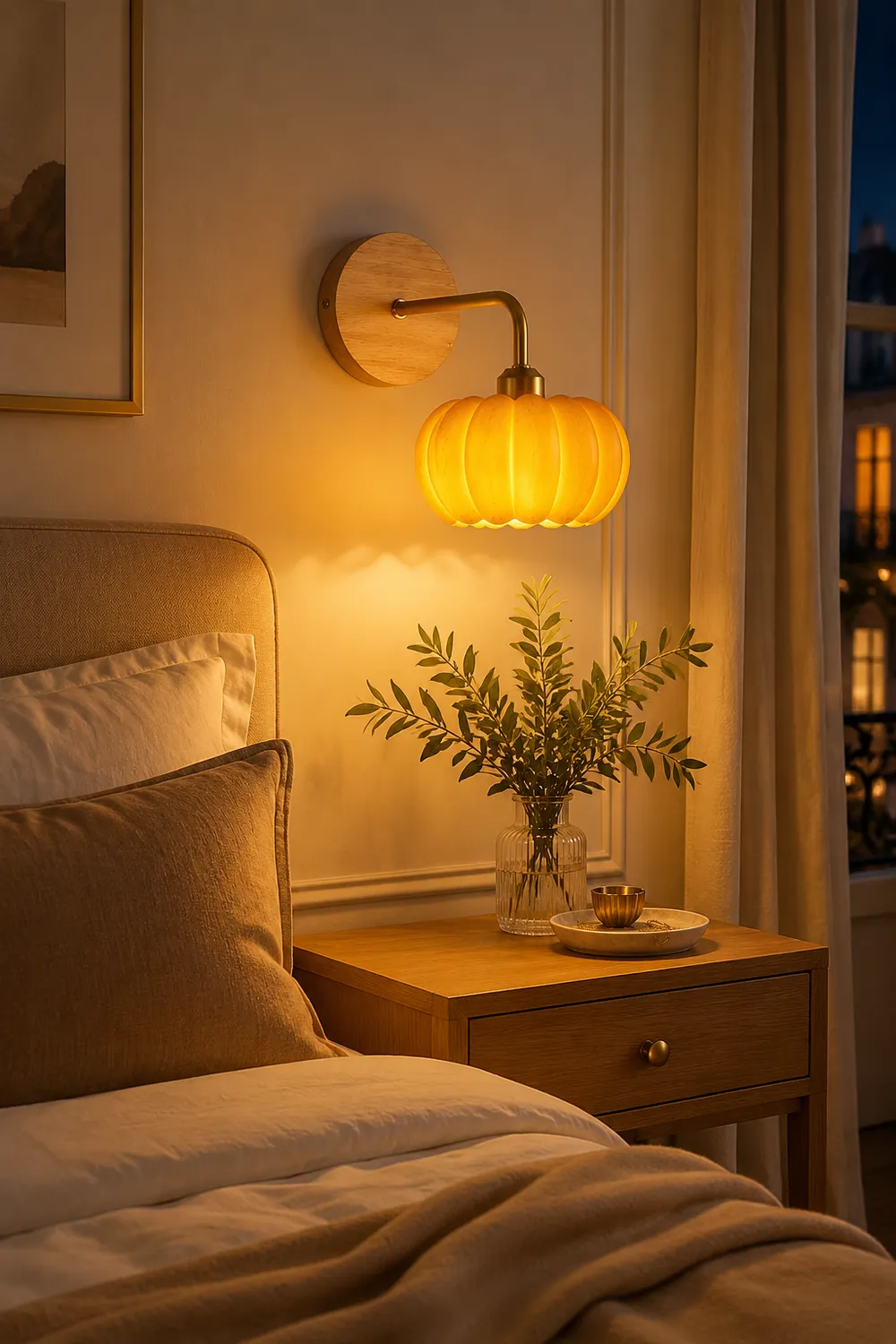 Pumpkin Wall Light - Lumpaz