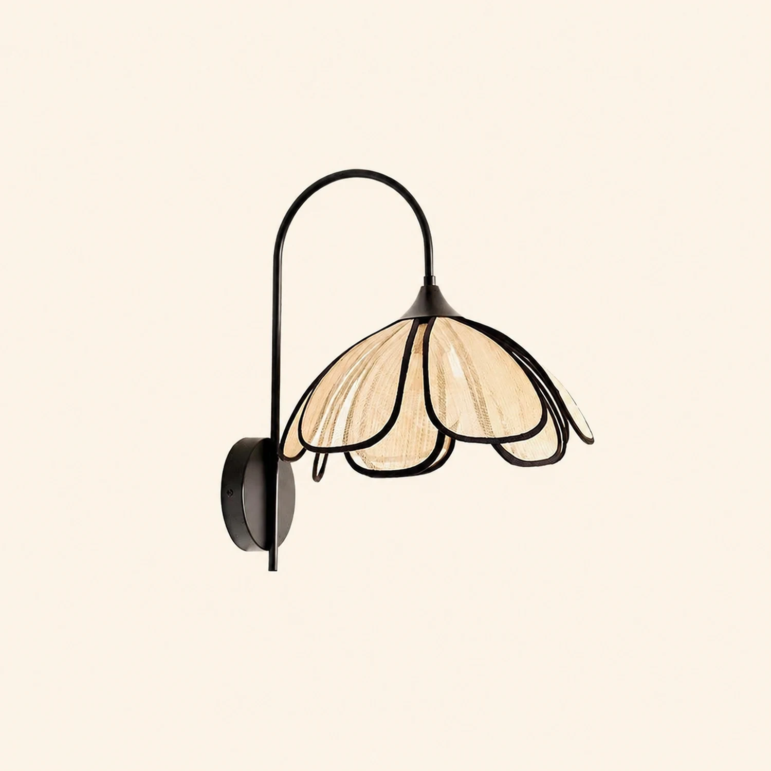 Burnt Petal Wall Lamp - Lumpaz