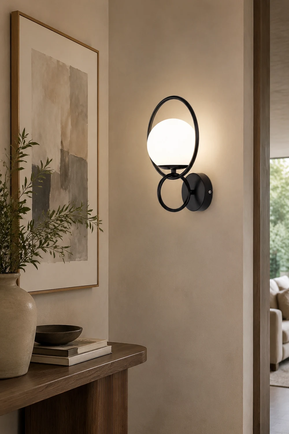 Circle Global Wall Lamp - Lumpaz
