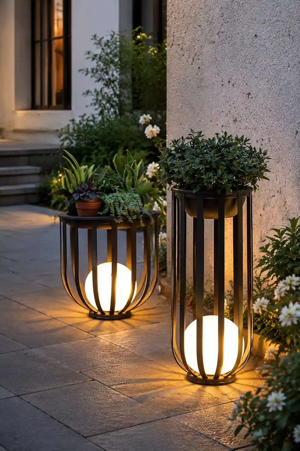 Bols Outdoor Solar Power Garden Lamp - Lumpaz