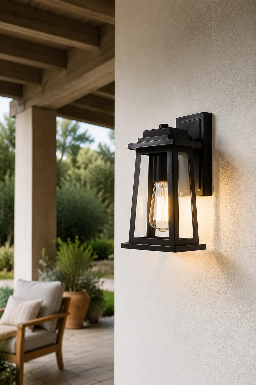 Outdoor Lantern Wall Lamp - Lumpaz