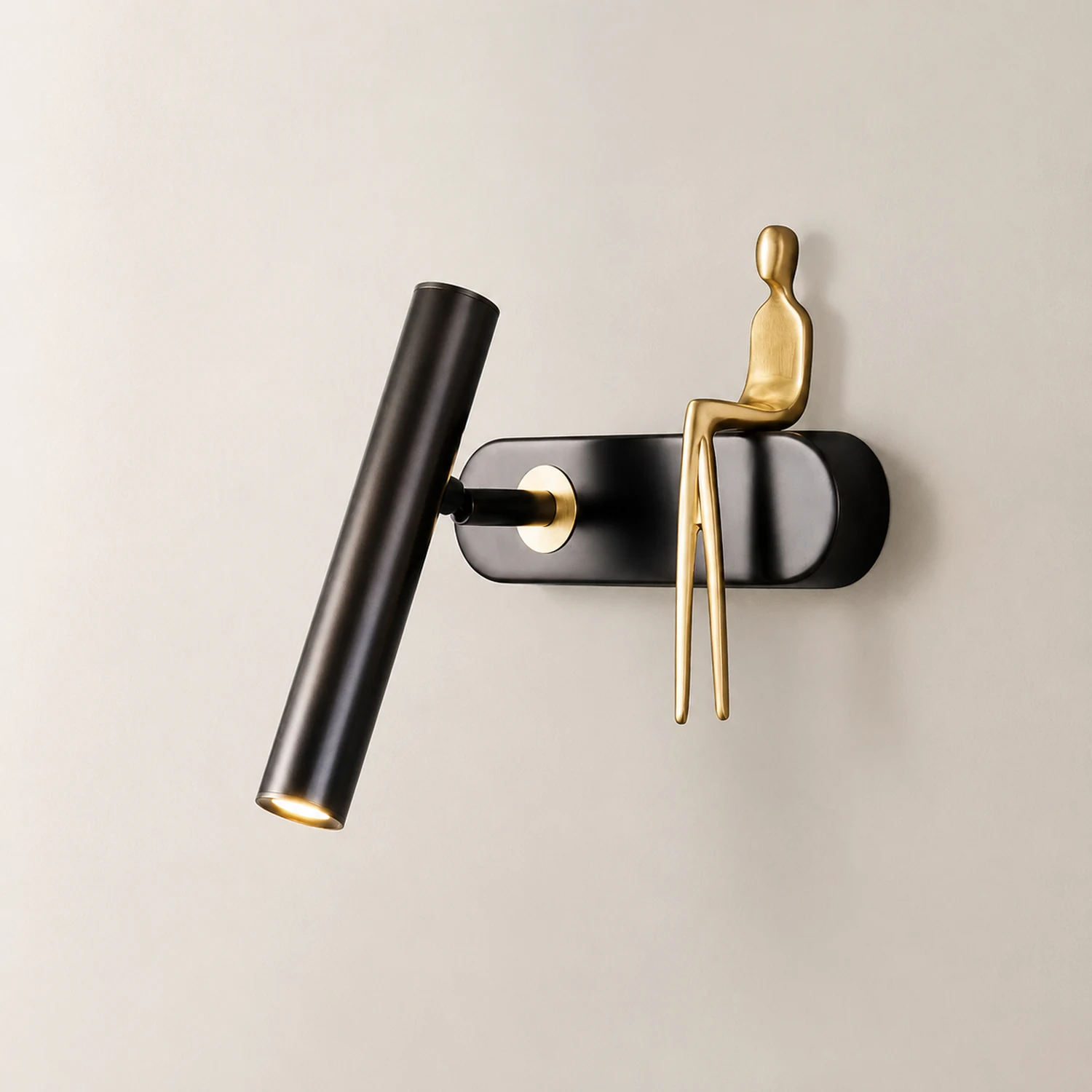 Brass Villain Wall Lamp - Lumpaz