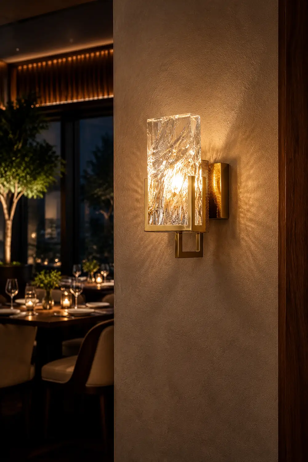 Ice Crystal Wall Lamp - Lumpaz